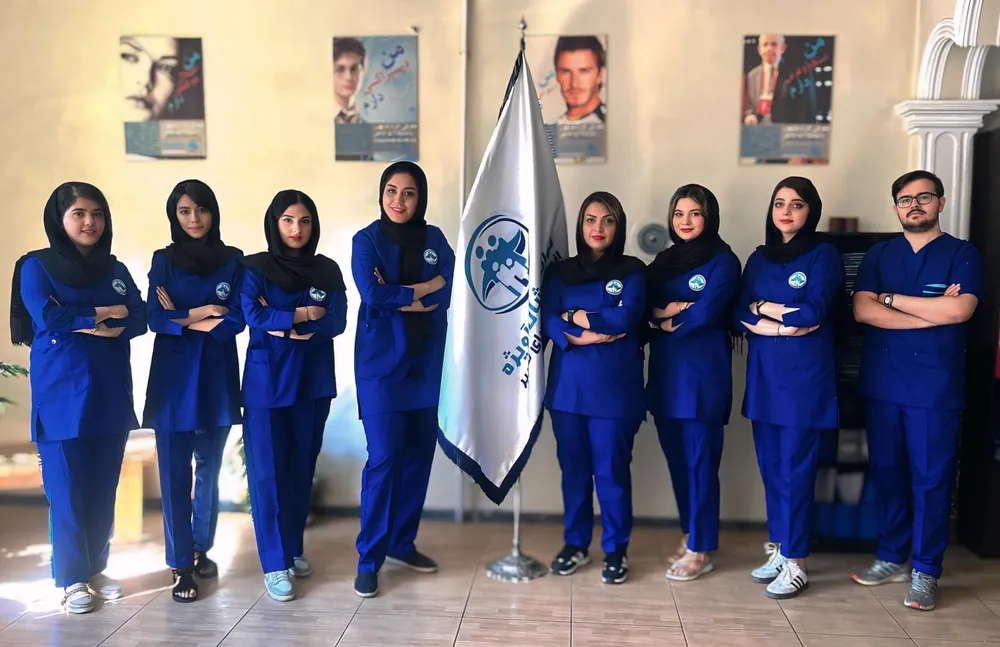 The clinic — Avizheh Rehabilitation Center, Tabriz